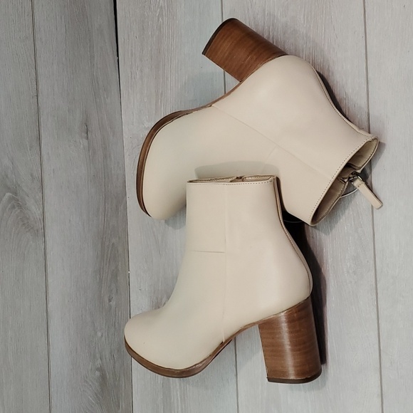 Thursday Boot Company Daisy Womens Leather Ankle Heels Boots shoes sz 9.5 - Picture 10 of 14